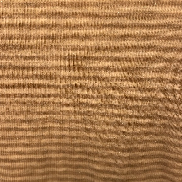 Splendid Puff Shoulder Striped Top-Sz L - Picture 2 of 7